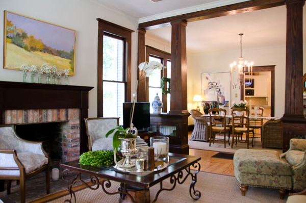 Craftsman Bungalow Cottage Living Room