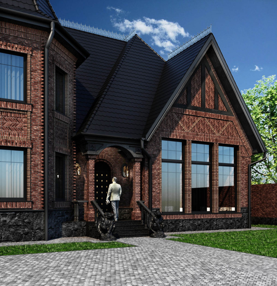 Частный дом в готическом стиле