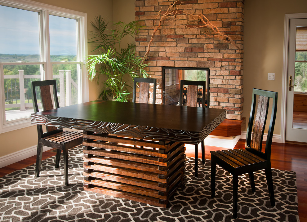 Dining room - eclectic dining room idea
