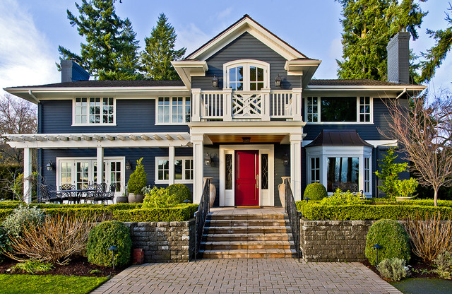 Clyde Hill Home traditional-exterior
