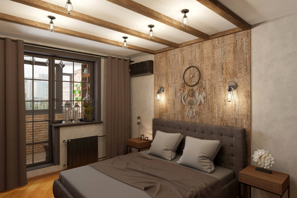 Трехкомнатная квартира 75м2 в стиле лофт, в доме серии П-3