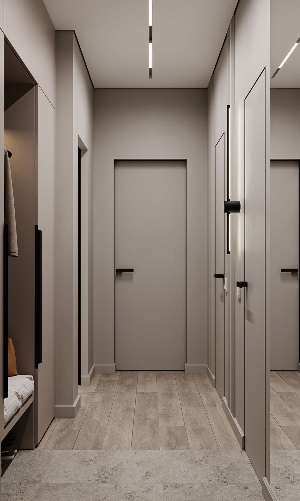 Интерьер квартиры в ЖК "Гармония"