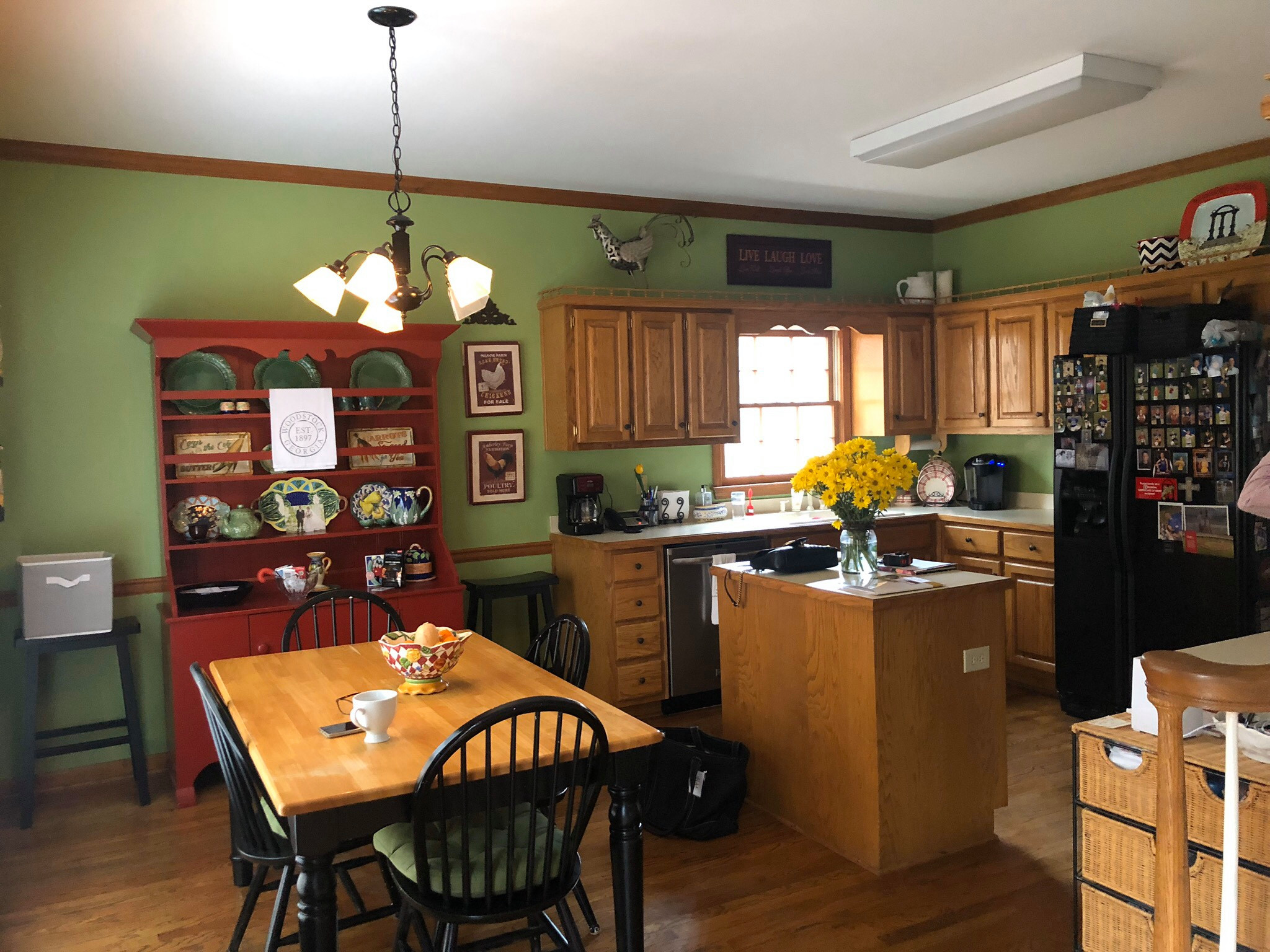 Fresh and elegant Woodstock kitchen