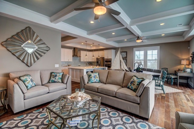 Living Room beach-style-living-room