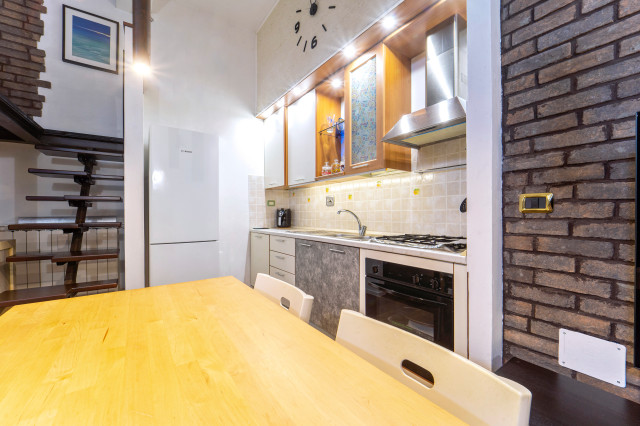 Loft Industriale vardagsrum