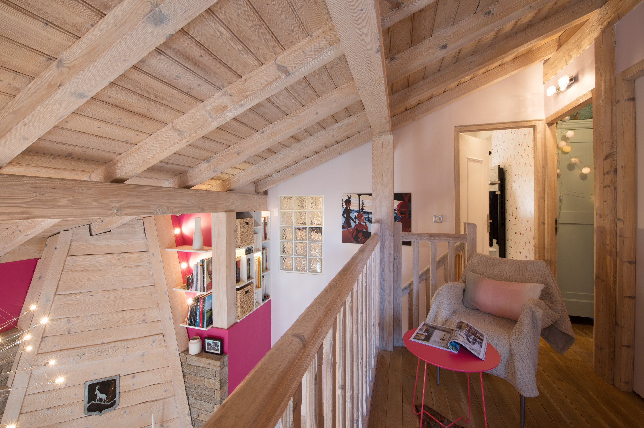 Rénovation Chalet 100 m2 à Passy (74) - De l'Ombre à la Lumière