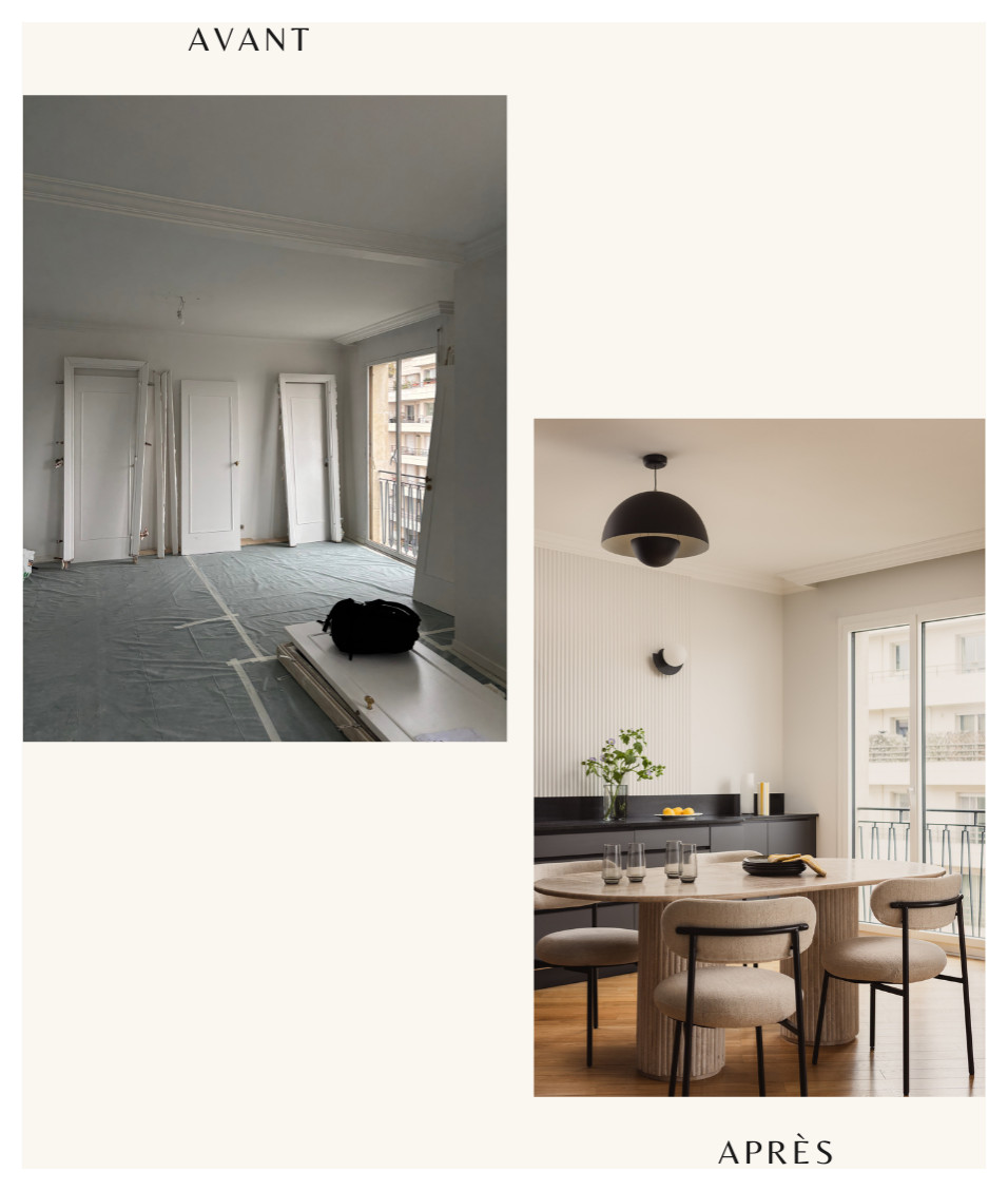 Circulations, courbes et nouvelle respiration pour ce 105m2