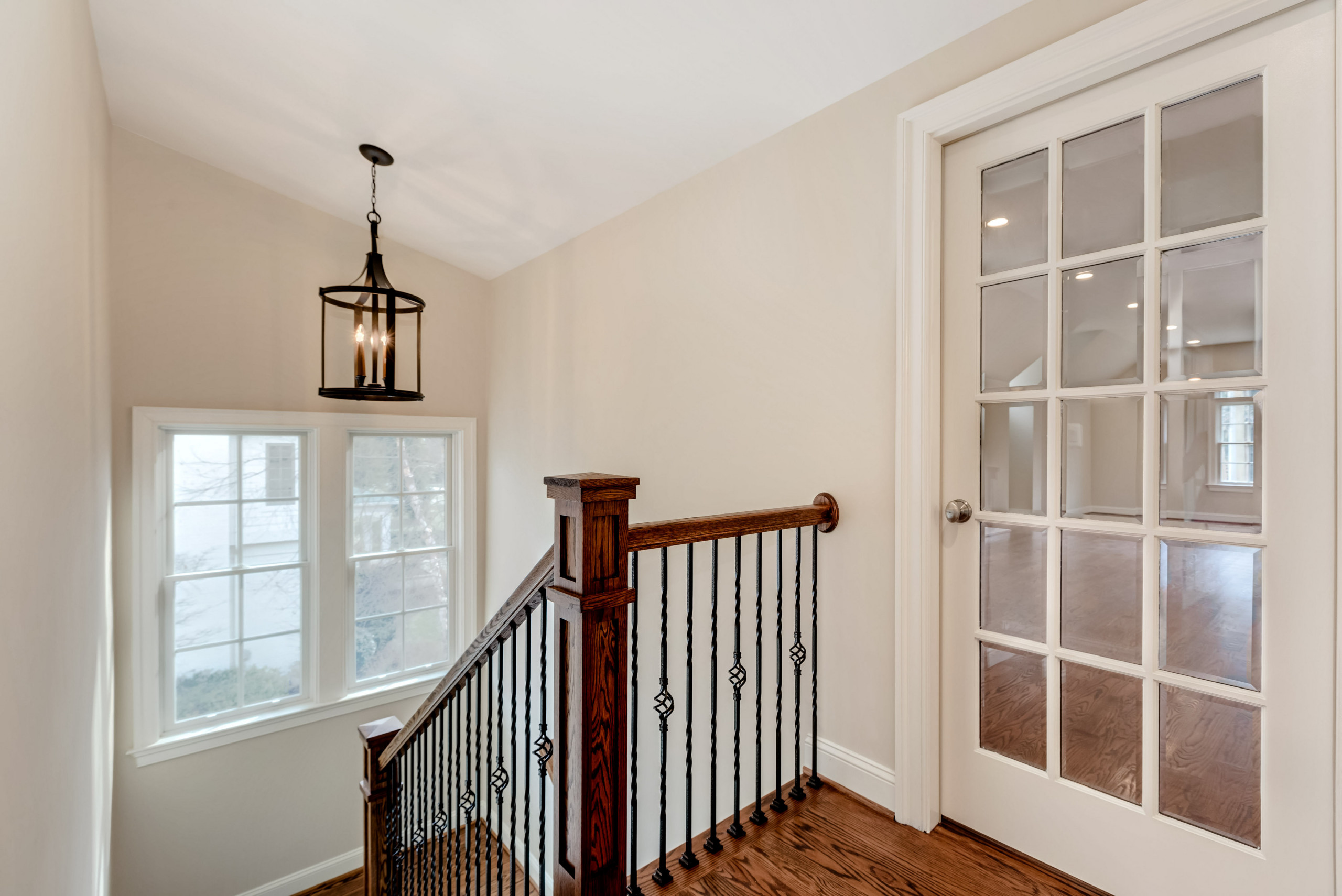 The Roosevelt staircase by Capital City Builders