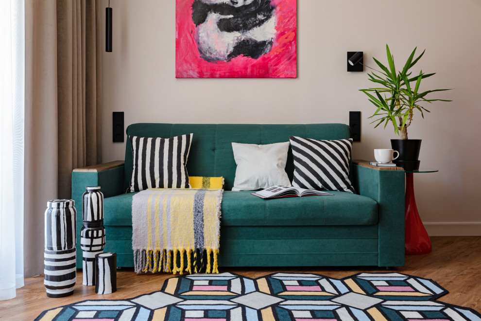 Яркая квартира-студия