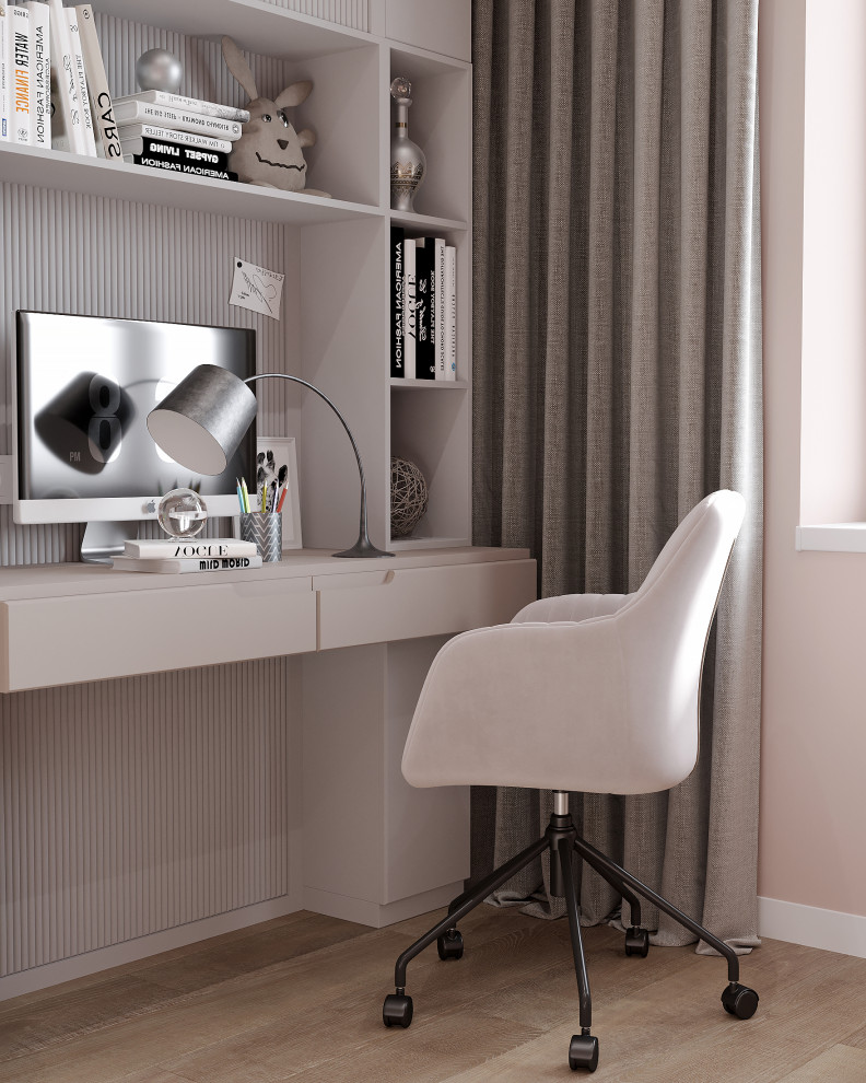 Дизайн-проект квартиры с детской и кабинетом