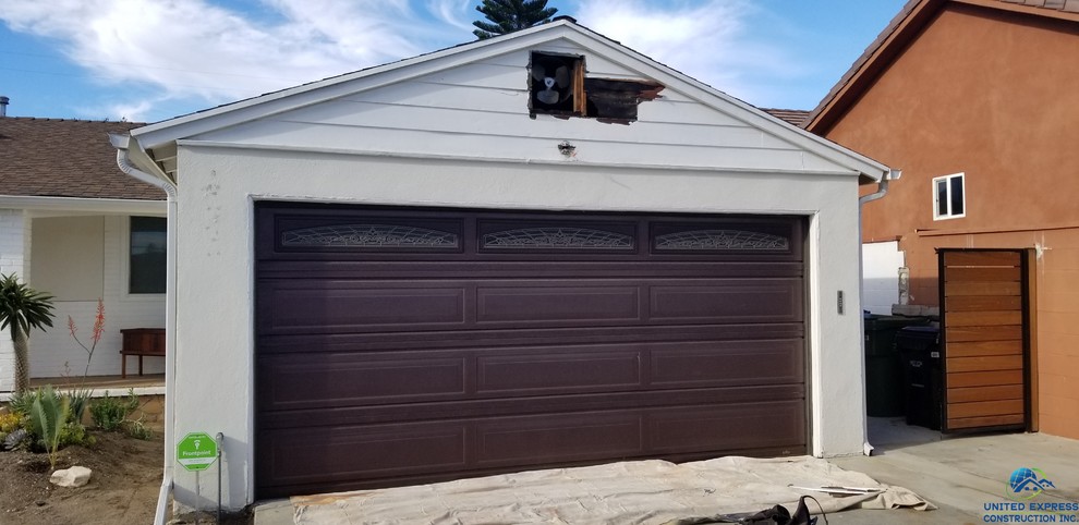 Stucco installation in North Hollywood