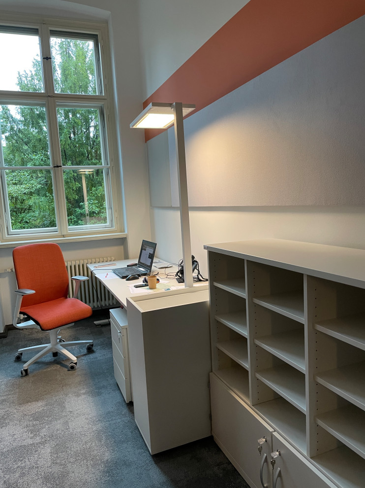 Sekretariat Contemporary Home Office Berlin by Babette Kempfer