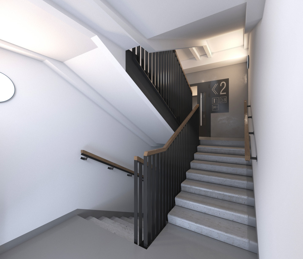 Интерьеры МОП ЖК "НОРМАНДИЯ НЕМАН", СК "СТРИЖИ"