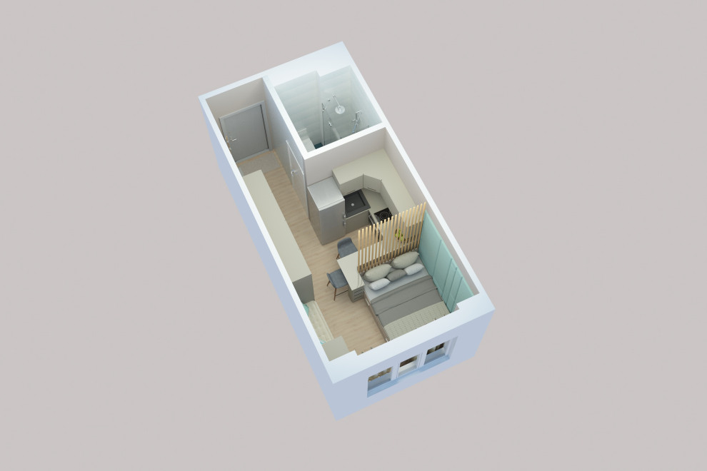 Студия ЖК Level Амурская