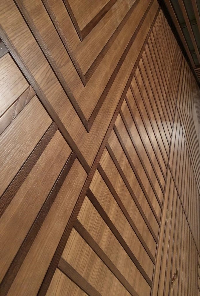 Стильная лестница со стеклянным ограждением (2018)