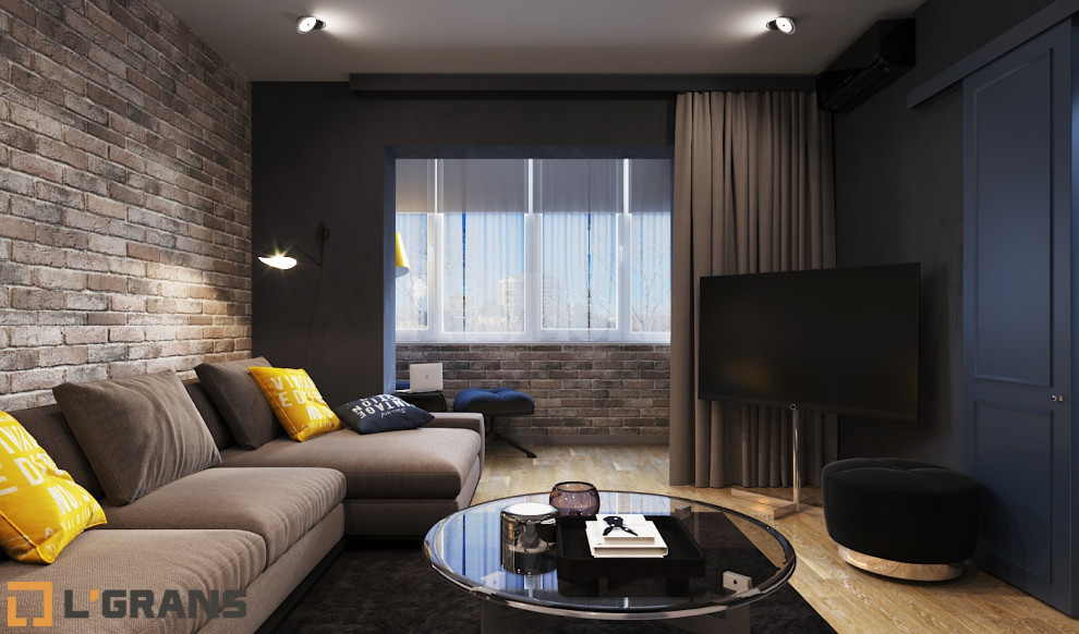 Дизайн интерьера 4к. квартиры по ул. Герасимова в Хабаровске