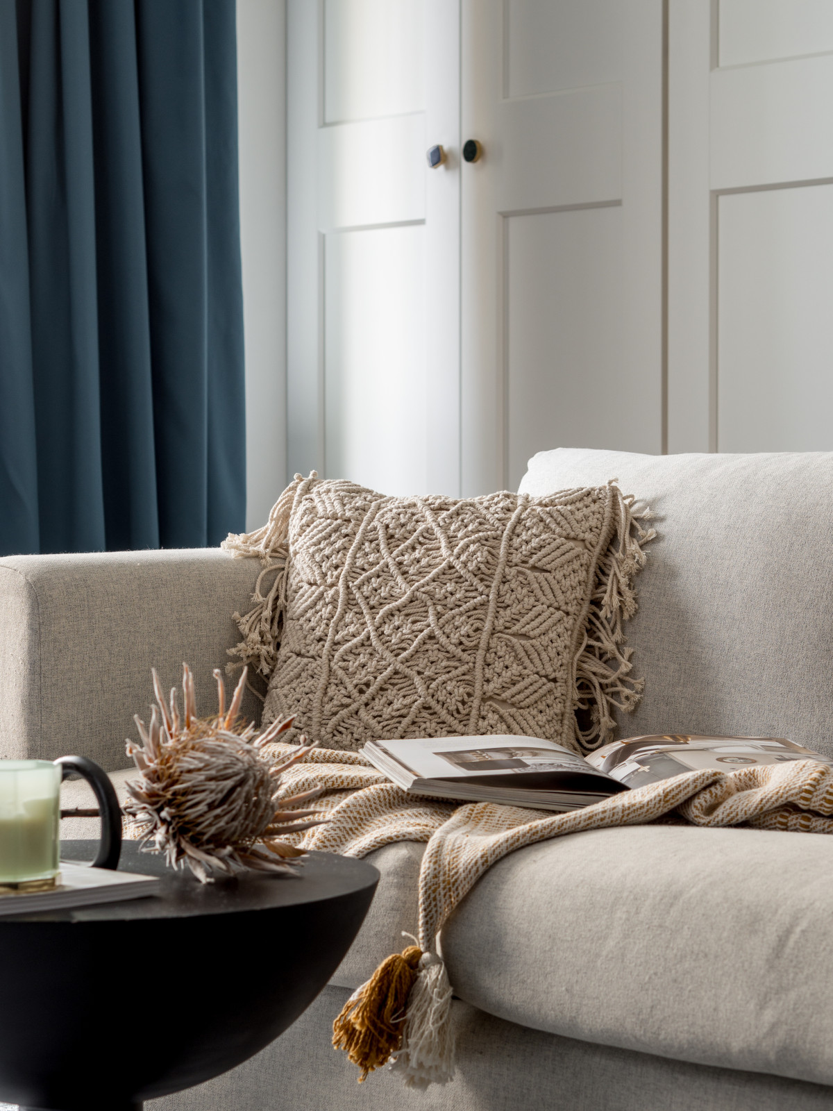 Теплый интерьер