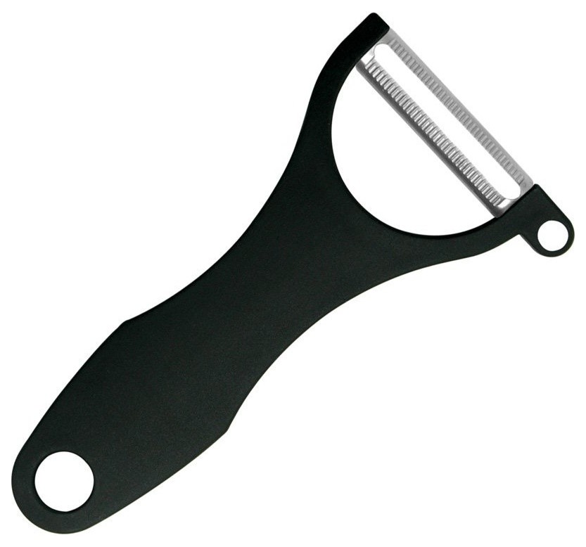 Swissmar Peeler Serrated Blade, Black Contemporary Peelers And