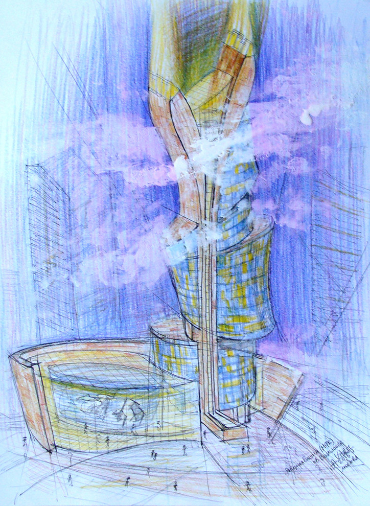 Размышление с карандашом - высотные здания