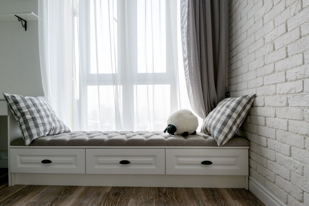 Интерьер в чёрно-белых тонах