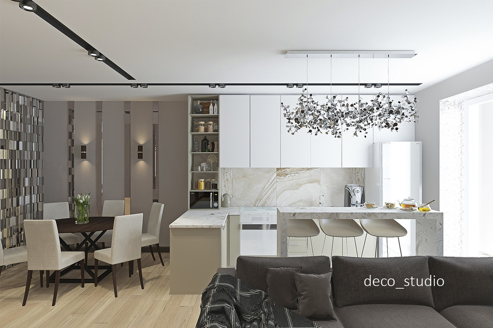 Дизайн квартиры 95 кв.м.