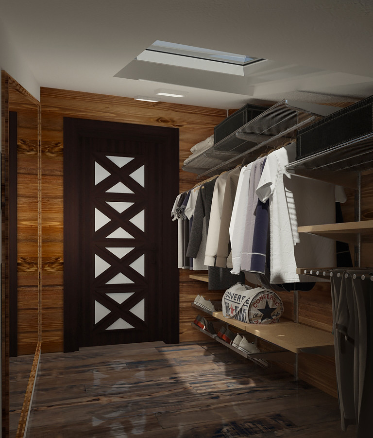 Деревянный дом в стиле "Шале" в д.Завидово Тверской области