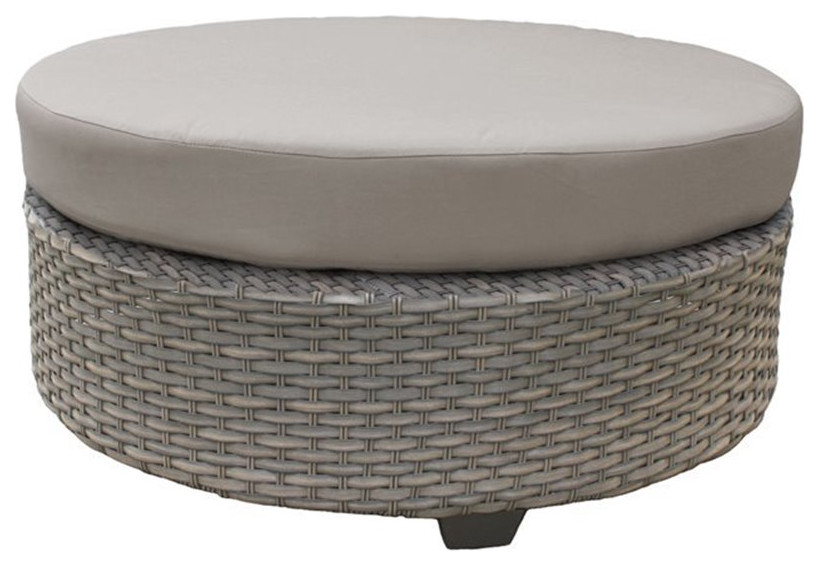 Florence Round Coffee Table in Beige
