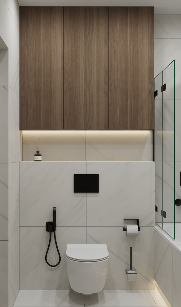 Дизайн-проект квартиры для семейной пары в современном стиле