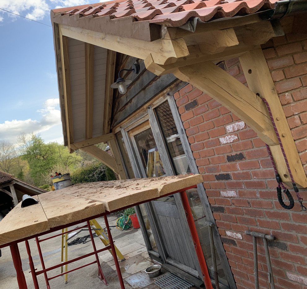 Porch Overhang Extension