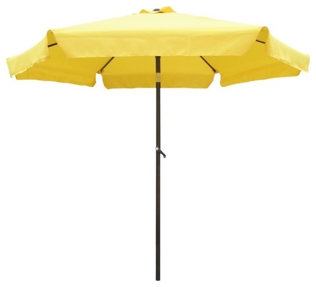International Caravan 8' Tilt Crank Patio Umbrella, Khaki
