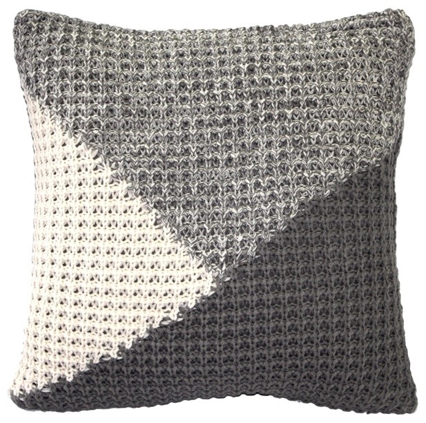 Pillow Decor Hygge North Star Knit Pillow Contemporary