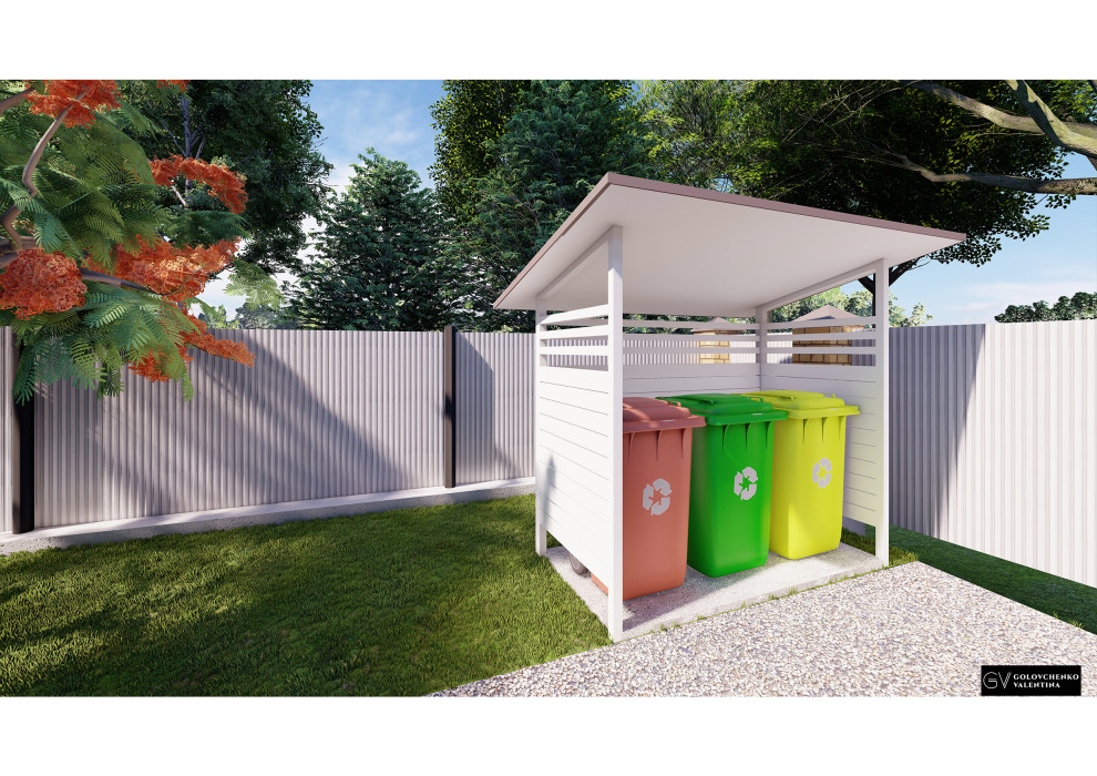 Концептуальный проект ландшафта частного дома