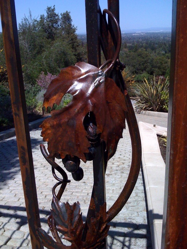 Inspiration for a rustic entryway remodel in Austin