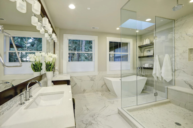 Bathroom Remodel Condo modern-badezimmer