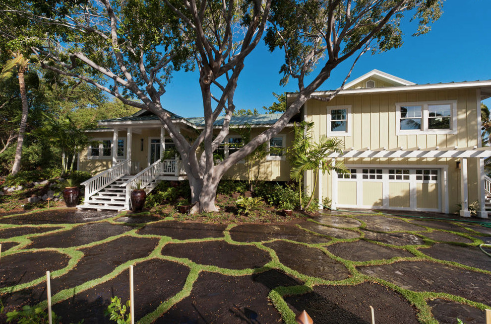 This is an example of a beach style exterior in Hawaii.