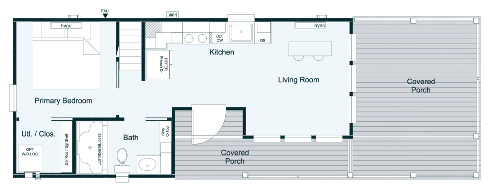 Tiny Home - Clayton Park Models - The Wheeler