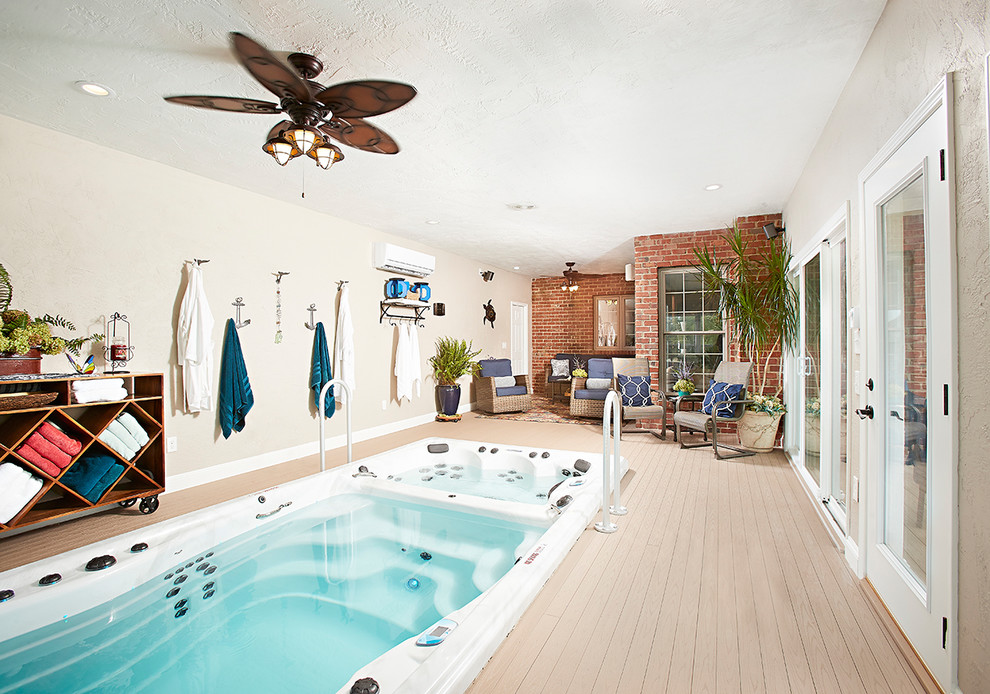 SwimSpa and Garage Addition St Louis by Fulford Home Remodeling