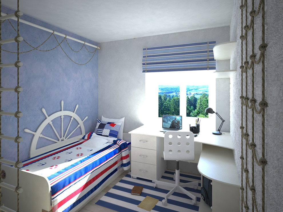 Самара, ул. Гая. Дизайн-проект квартиры для семьи с двумя детьми.