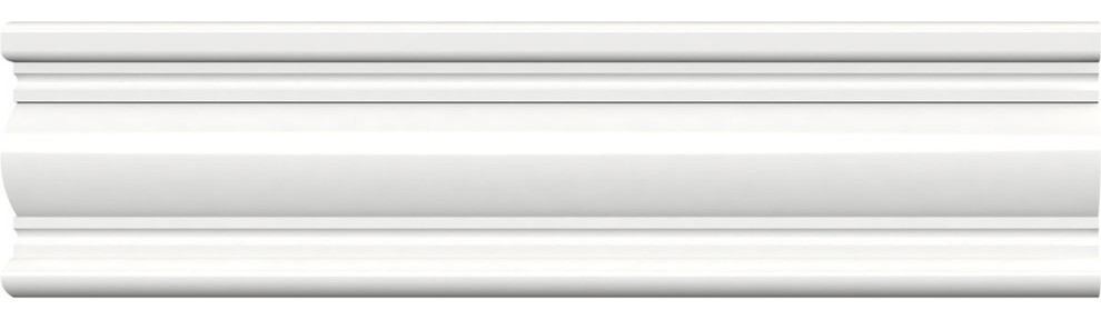 Ekena Millwork PVC Square Moulding - 1.5" X 1.5" X 96", Unfinished, Easy-Install Trim For Interior & Exterior