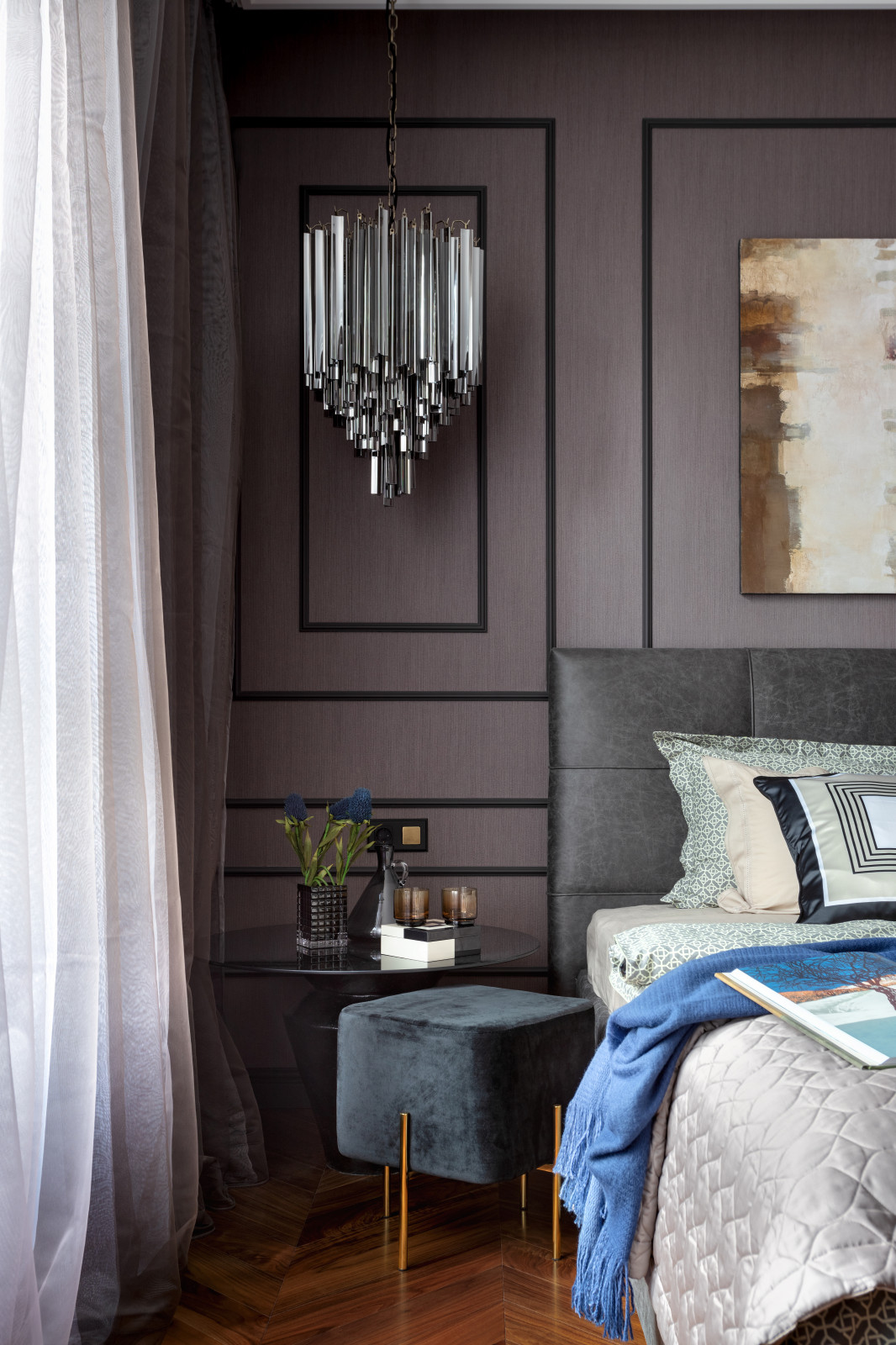 Реализация проекта трехкомнатной квартиры ЖК "Фили Град" (Three-room apartment)