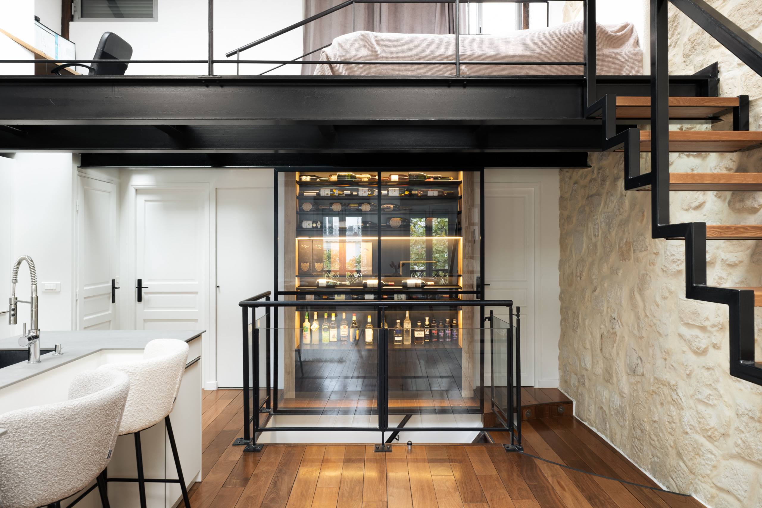 Ternes - Rénovation d'un loft en plein coeur de Paris