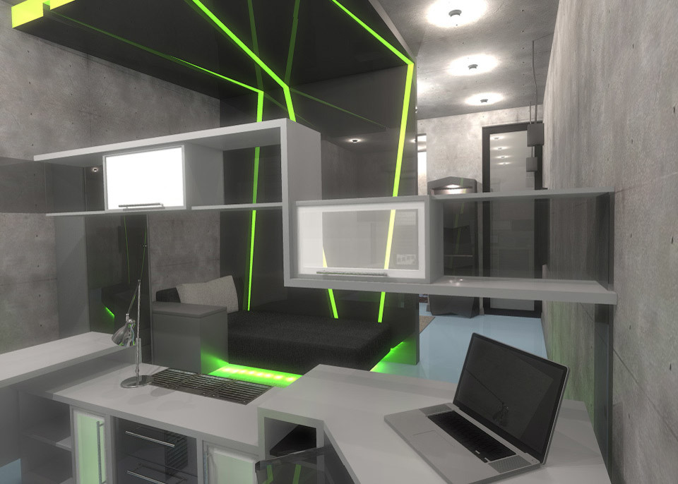 Елена Винокурова. Дизайн-проект "Невесомость"