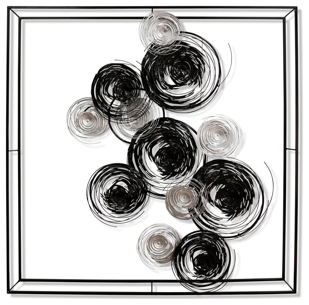 Cyclone, Large Metal Wall Art - Industrial - Metal Wall Art - by