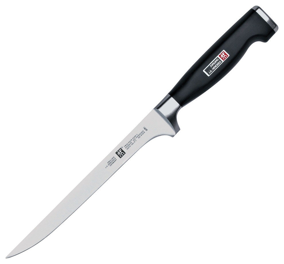 Zwilling J.A. Henckels Twin Four Star II High Carbon Steel Fillet Knife, 7 Inch Contemporary
