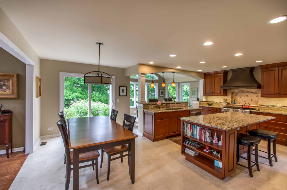 Double Island Kitchen & Sunroom