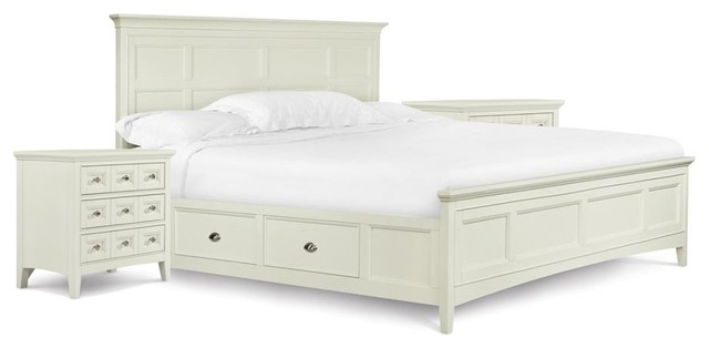 Magnussen Kentwood 3 Piece Panel Bedroom Set With Storage Option 1 Queen