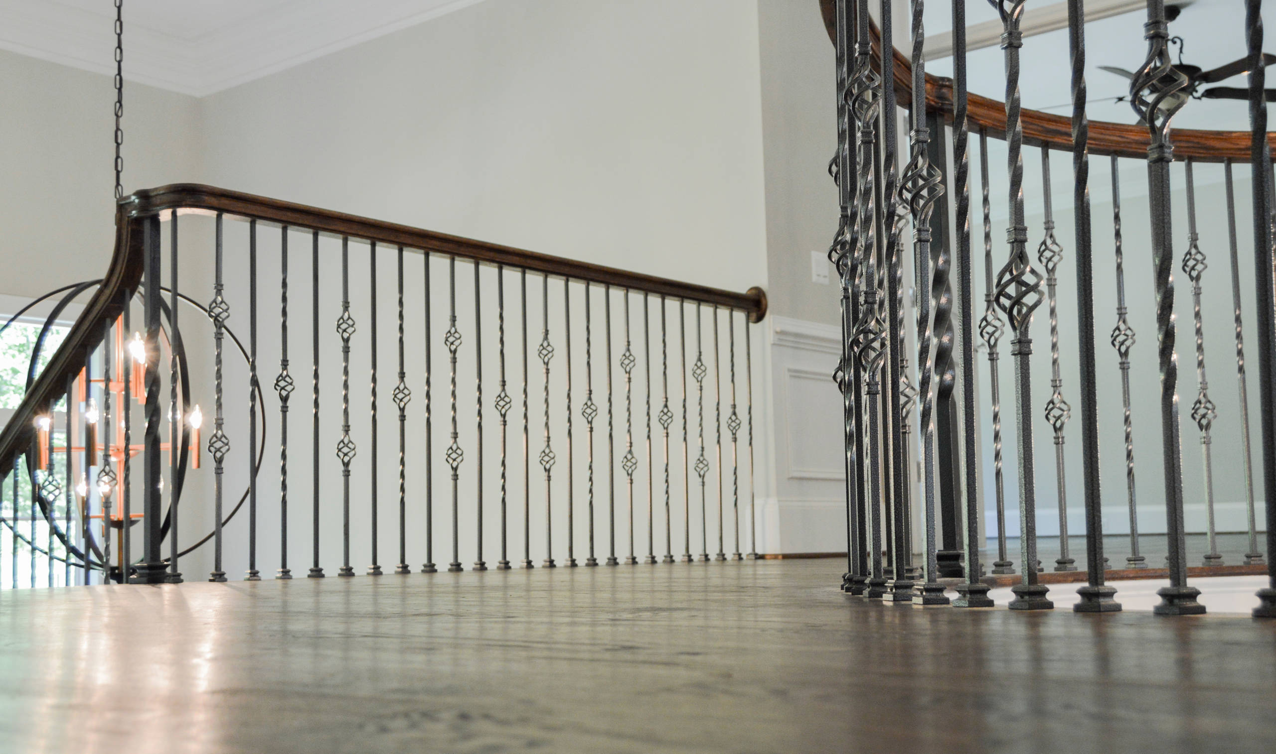 38_European Style Circular Balcony and Multi-level Staircase, Middleburg, VA 201