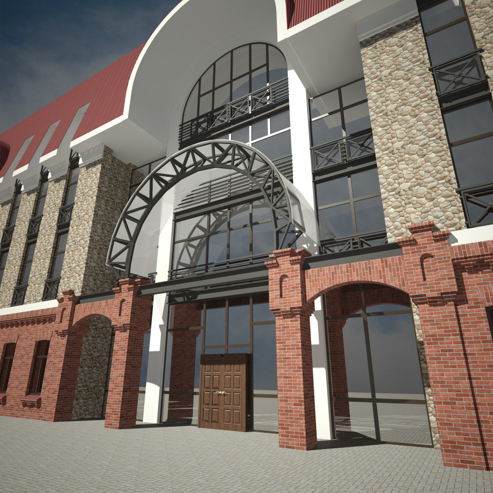 Реконструкция гостиницы в стиле Лофт