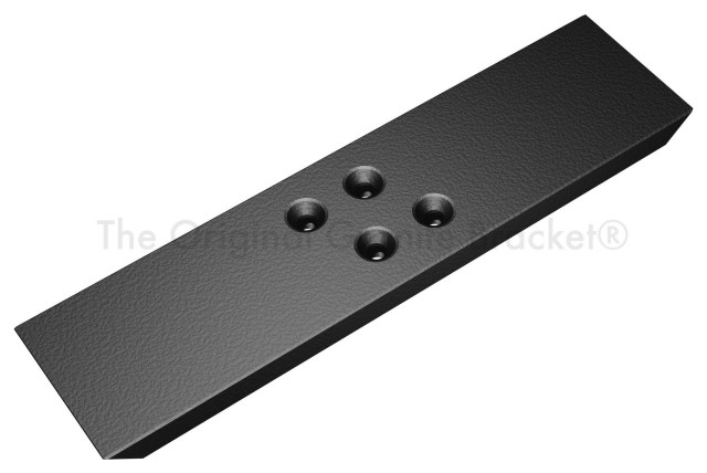 Flat Wall Aluminum Countertop Support Bracket, 40