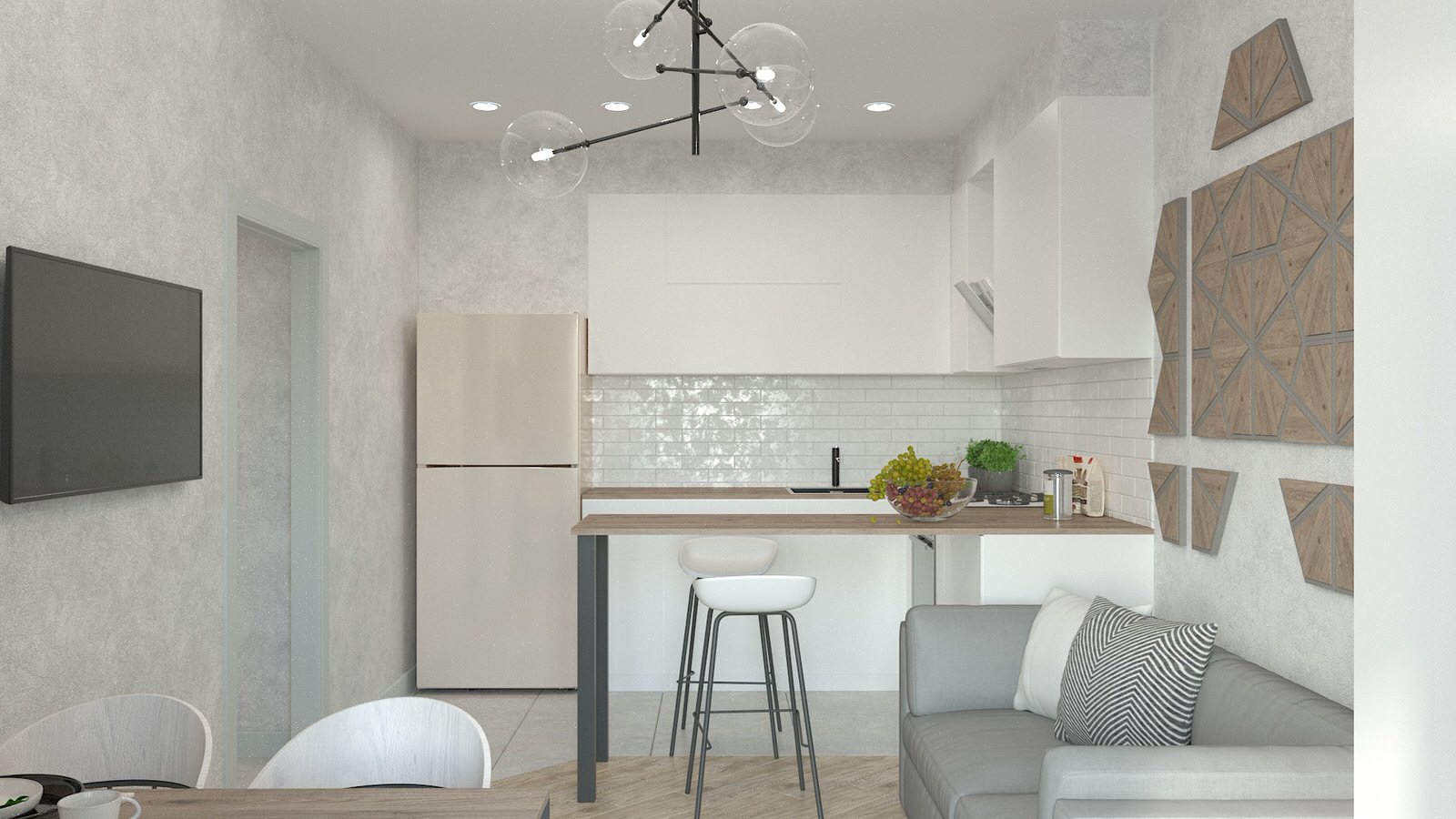 Дизайн проект квартиры в ЖК Фамилия